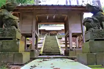 天若宮神社の山門・神門