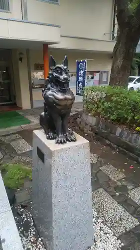 稲毛神社の狛犬