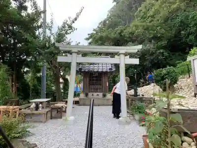 那古寺の鳥居