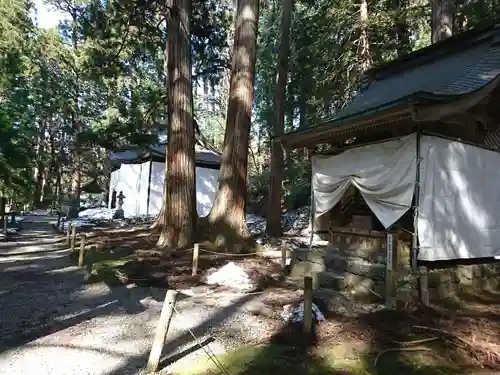 平泉寺白山神社の末社・摂社