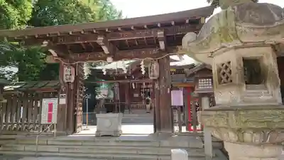 下谷神社の山門・神門