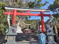 七狩長田貫神社の鳥居