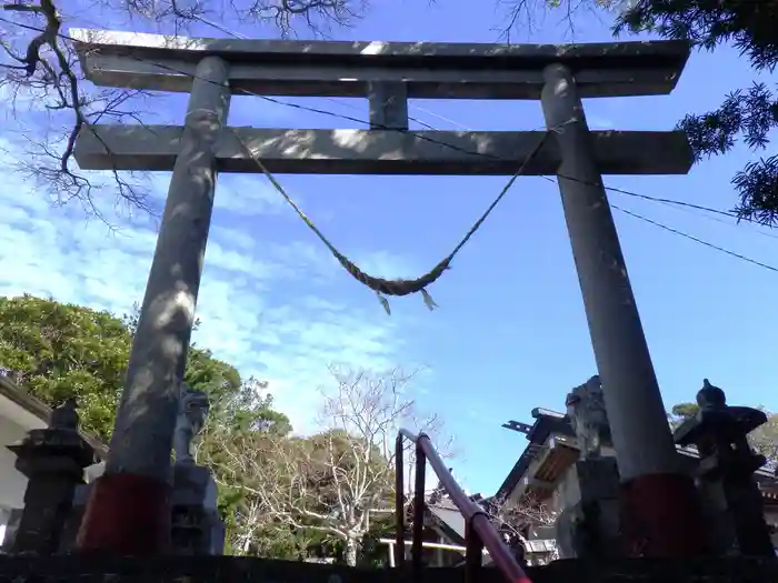 伊勢神社の鳥居