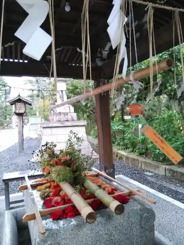 白山神社の手水舎