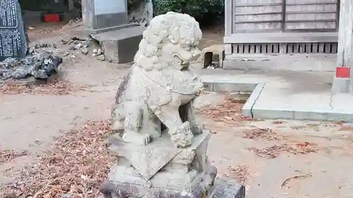 十二神社の狛犬