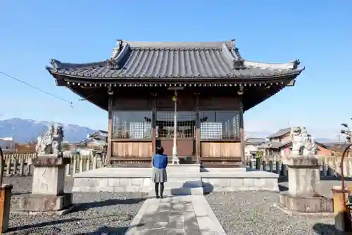 白山比賣神社の本殿