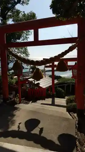 荒熊神社の鳥居