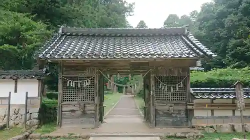 粟鹿神社の山門