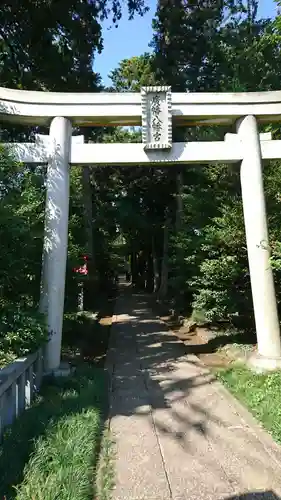 廣幡八幡宮の鳥居