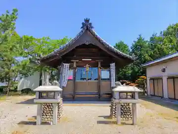 八劔社(竹田)の本殿・本堂