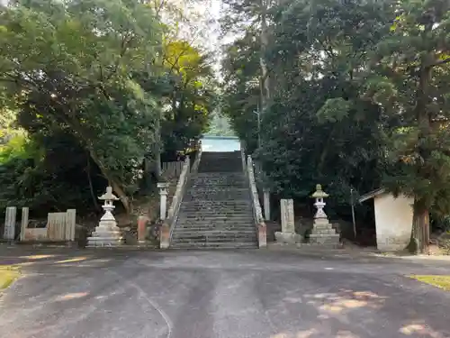 野間神社の景色