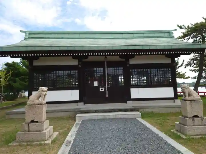 常盤神社の本殿・本堂