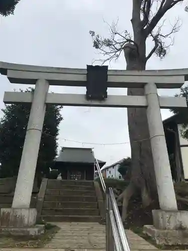 五霊社の鳥居