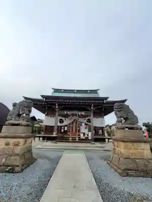 熊野福藏神社の狛犬