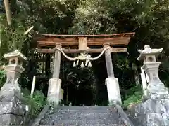 熊野鳴瀧神社の鳥居