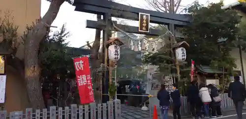 菊名神社の鳥居