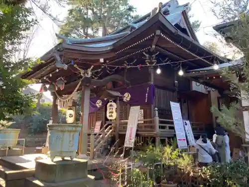 上高田氷川神社の本殿・本堂