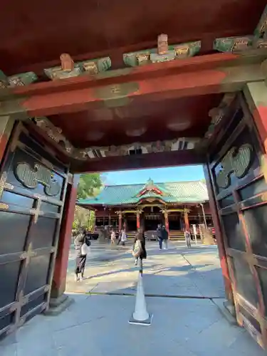 根津神社の山門・神門