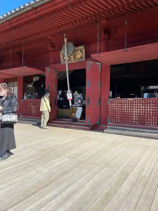 清水観音堂の本殿・本堂