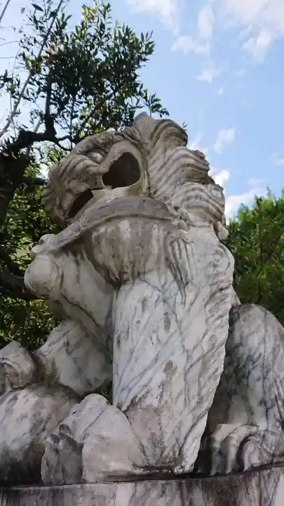 八幡八雲神社の狛犬