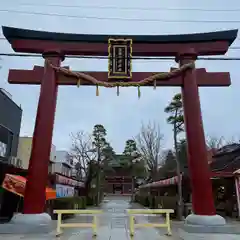 笠間稲荷神社の鳥居