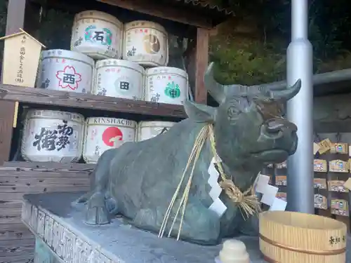 神前神社の像