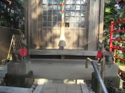 下神明天祖神社の狛犬
