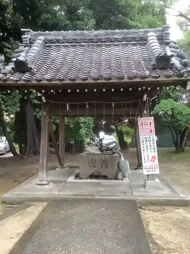八劔神社（阿野八剱神社）の手水舎