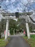 諏訪神社の鳥居