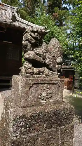 下野 星宮神社の狛犬