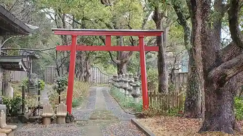 歓喜神社の鳥居