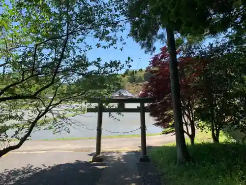 桑名神社の鳥居