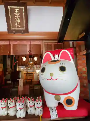 王子神社の狛犬