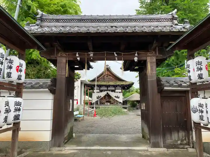 和田神社の山門・神門