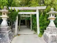 明星神社の鳥居