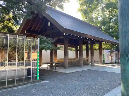 靖國神社の手水