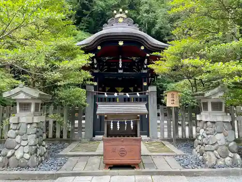 白旗神社の本殿・本堂