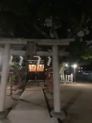 伯光神社の鳥居