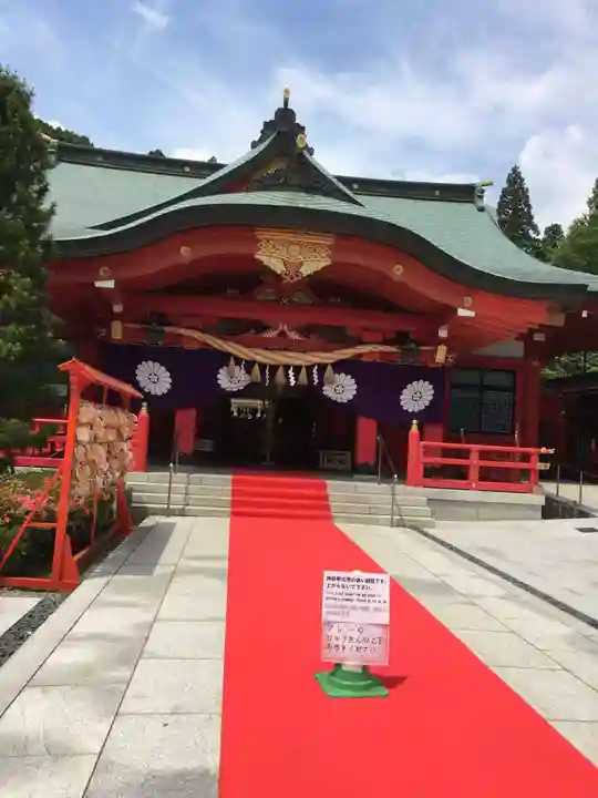 宮城縣護國神社の本殿・本堂