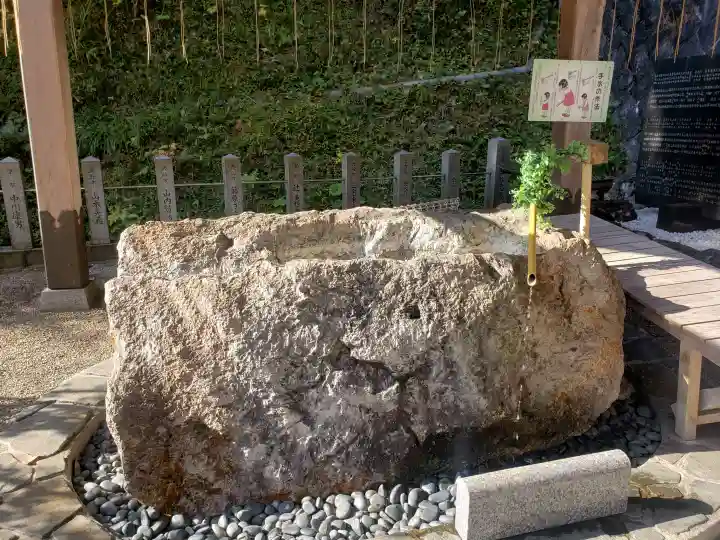 伊賀東照宮の手水舎