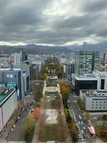 さっぽろテレビ父さん神社の景色