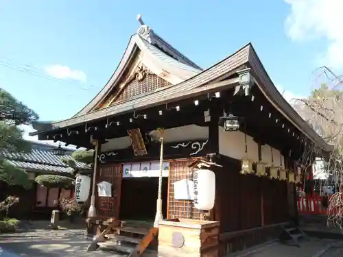 御霊神社の本殿