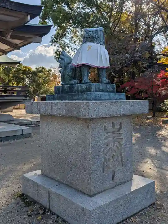 豊國神社の狛犬