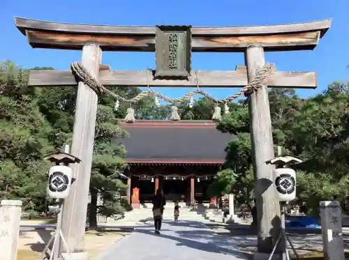 松陰神社の鳥居