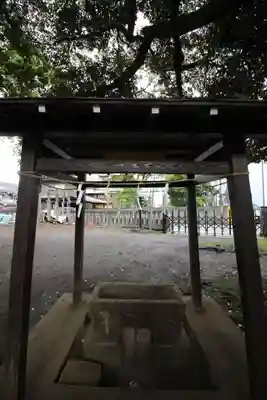秋津神社の手水舎