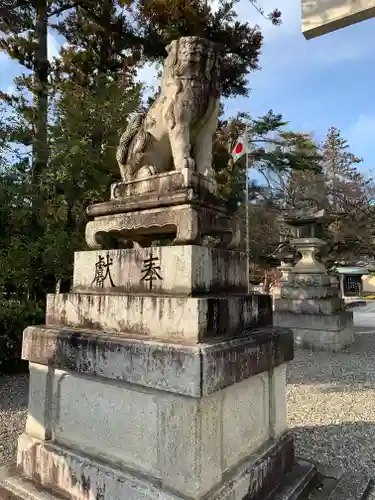 多賀大社の狛犬