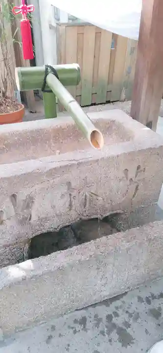 堀越神社の手水舎