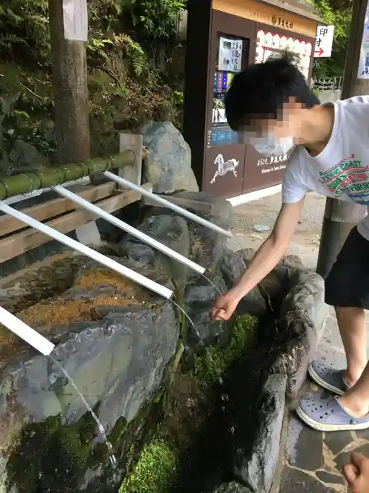 多度大社の手水舎