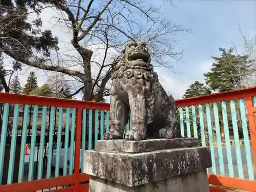 宮城縣護國神社の狛犬