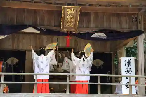 鹿島大神宮の神楽